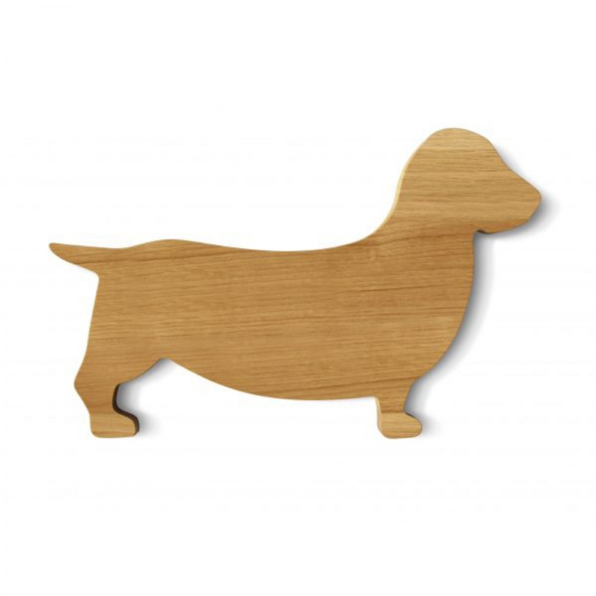 Serving board Dachshund Oak by Side by Side