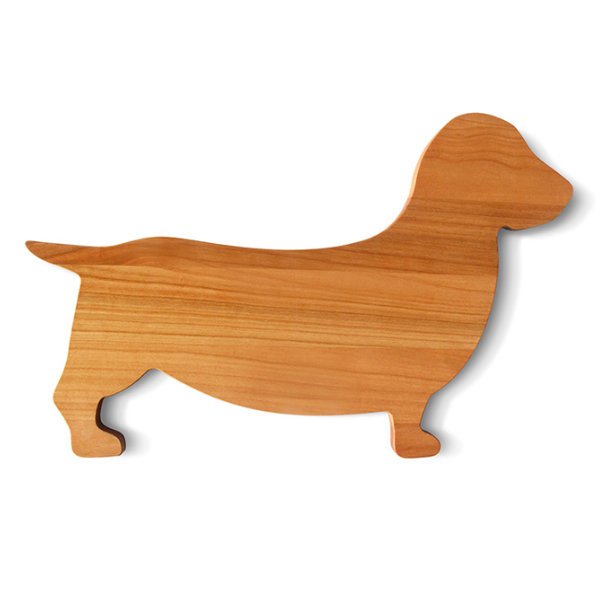 Dachshund serving board from Side by Side
