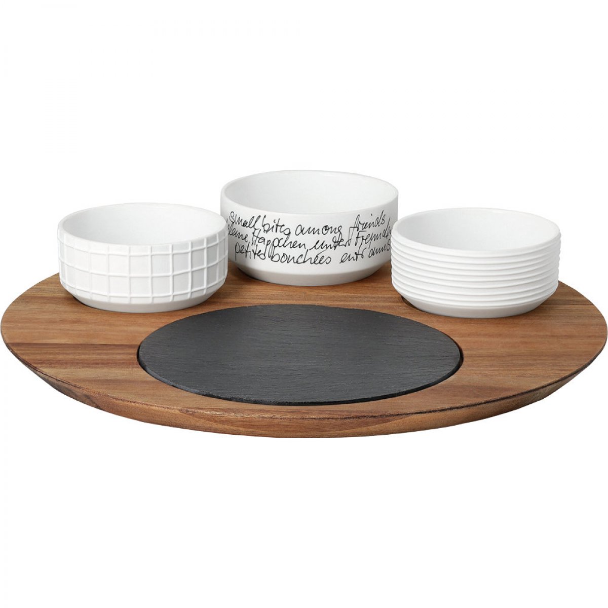 Rader Round serving board for bite-sized portions from Räder Design