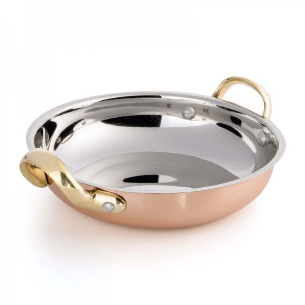 Wasa Serving pan STEEL & STYLE AMBER, Ø 18 cm, 750 ml, copper, brass, chrome-nickel steel