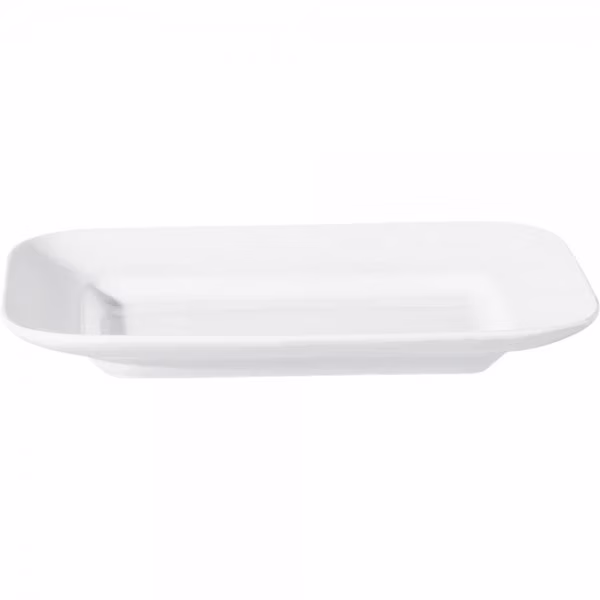 Grande rectangular white serving platter, 45x30.5cm, by Asa
