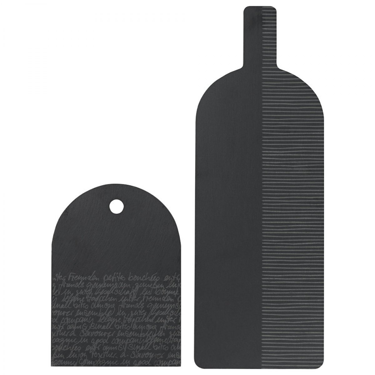 Rader Serving platters for bite-sized portions, 2-piece set by Räder Design