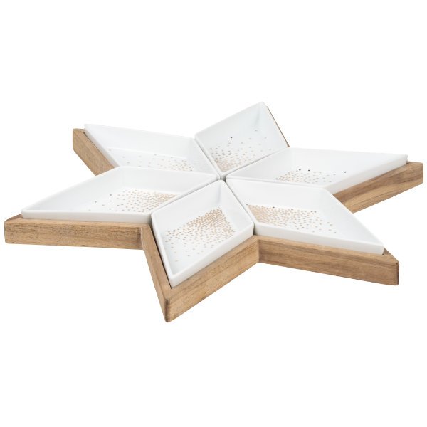 Rader serving bowl star plate by Räder Design