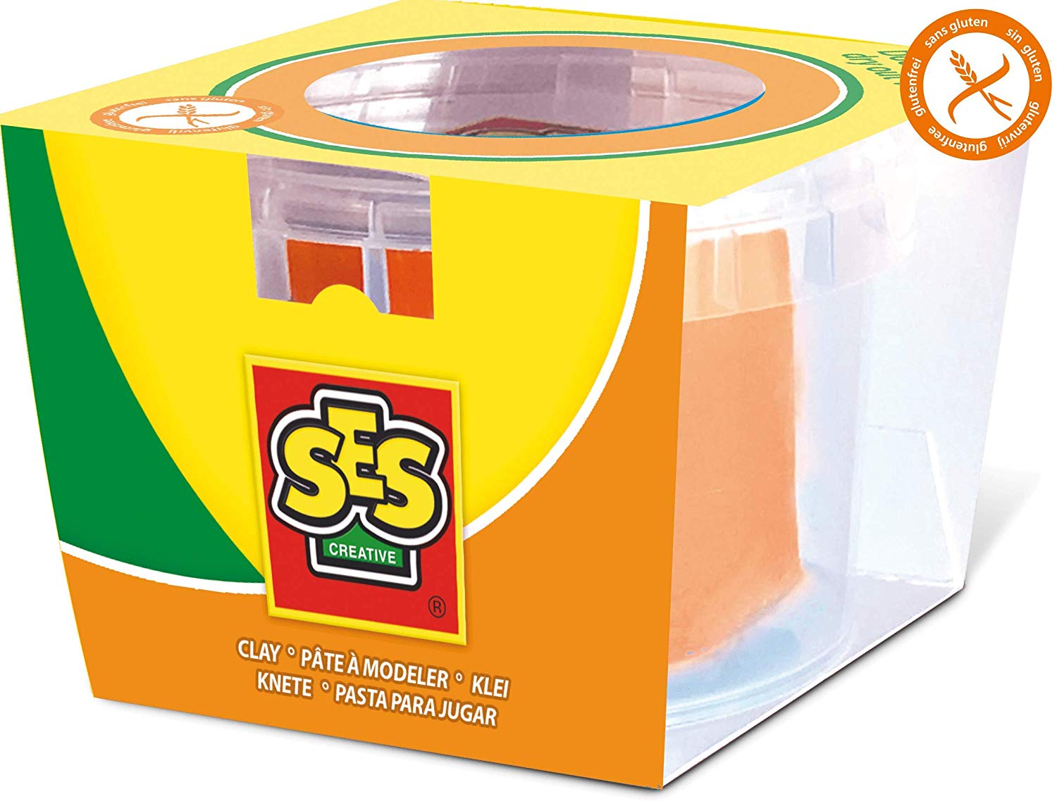 SES Creative Play Modelling Clay G Orange