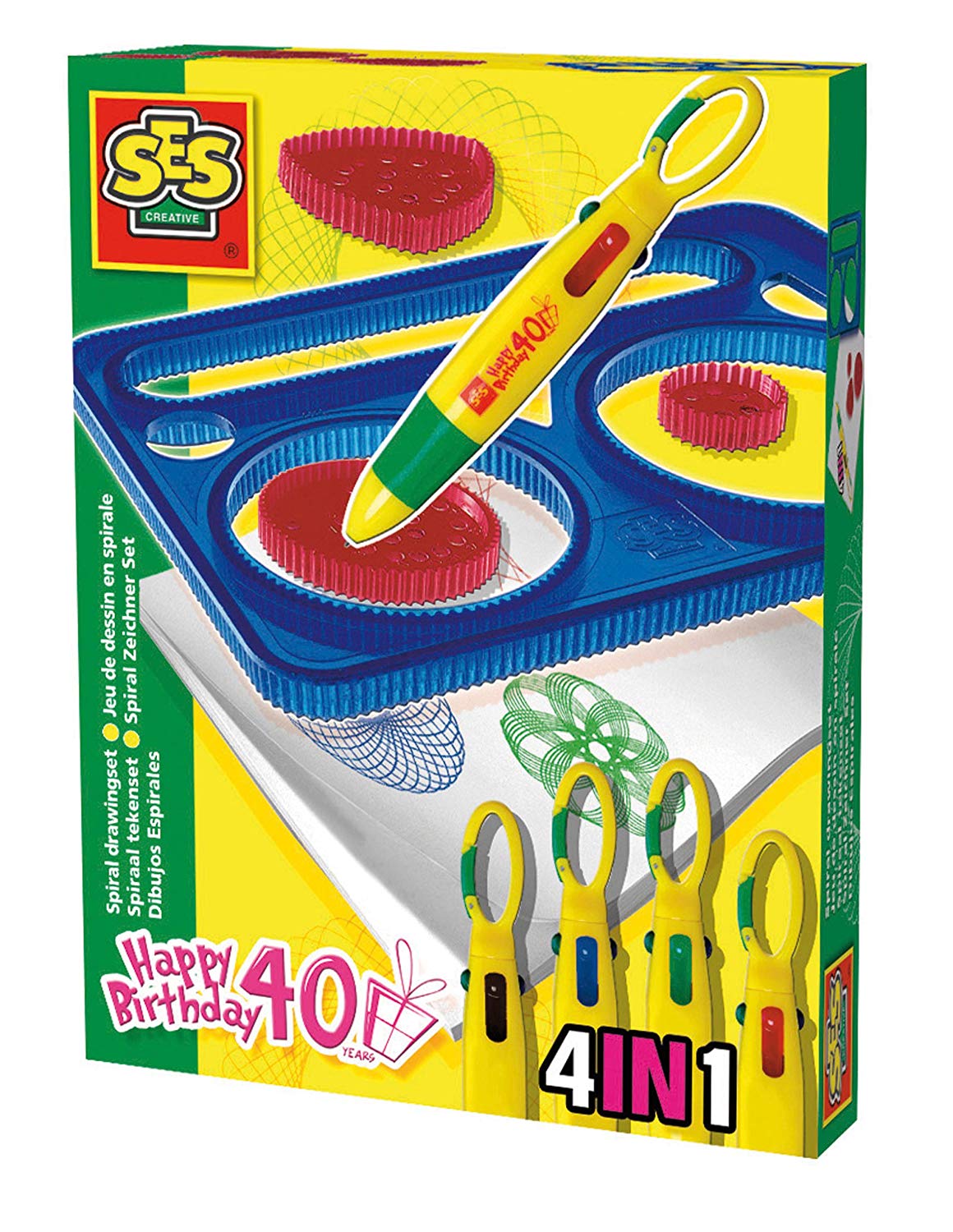 SES Creative Spiral Drawing Set
