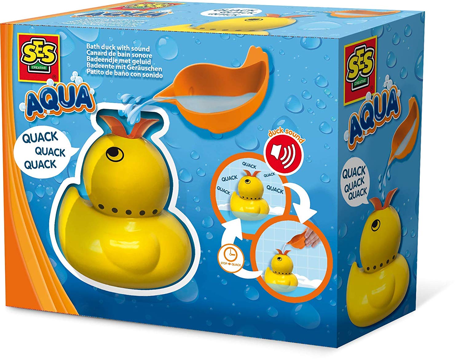 SES Creative Aqua Bath Duck Quak