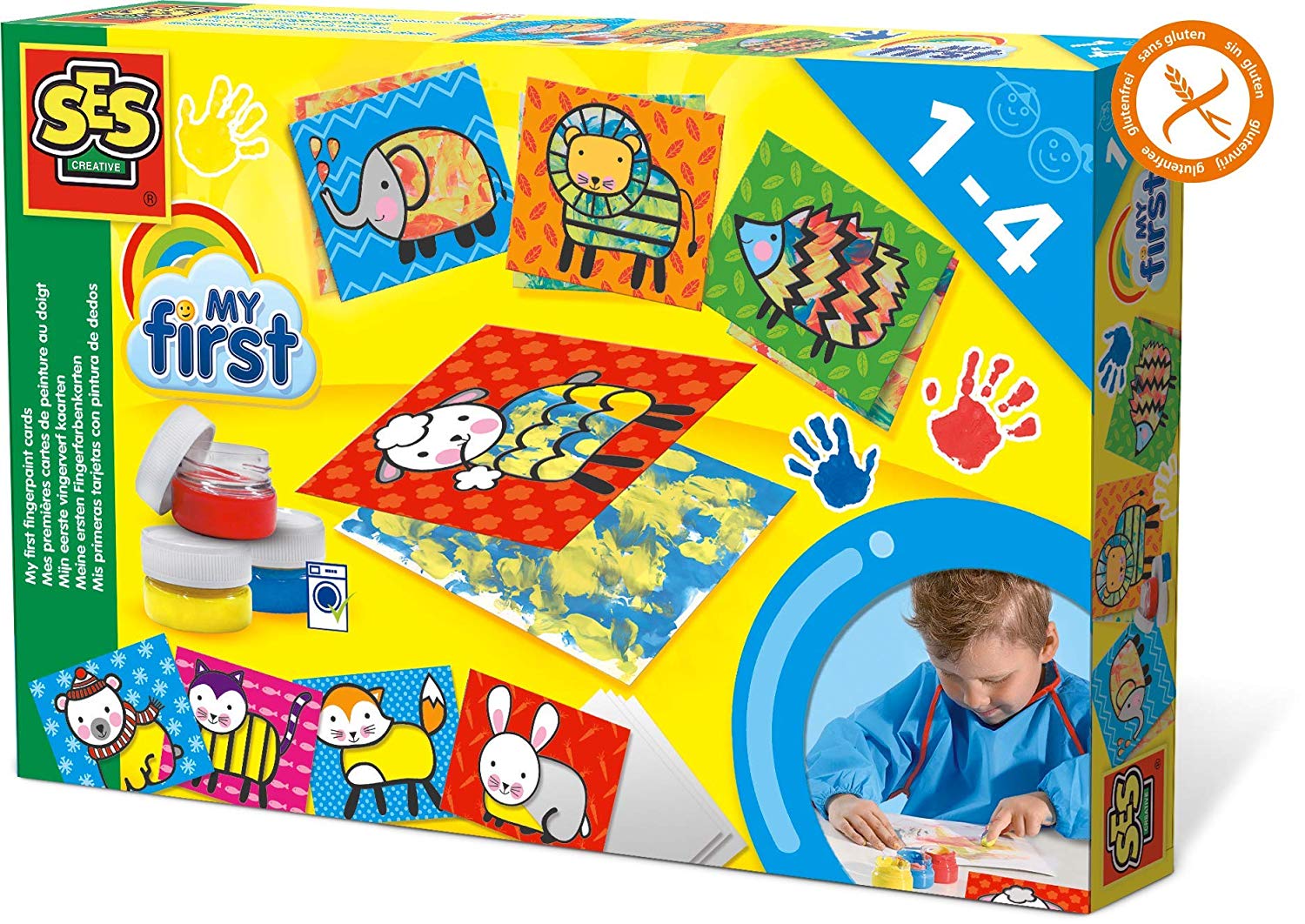 SES Creative My First Finger Paints Cards My First