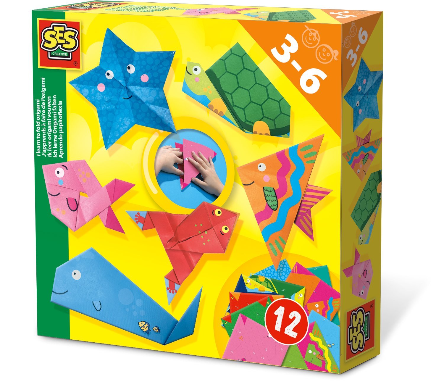 SES Creative I Learn To Origami Pleat