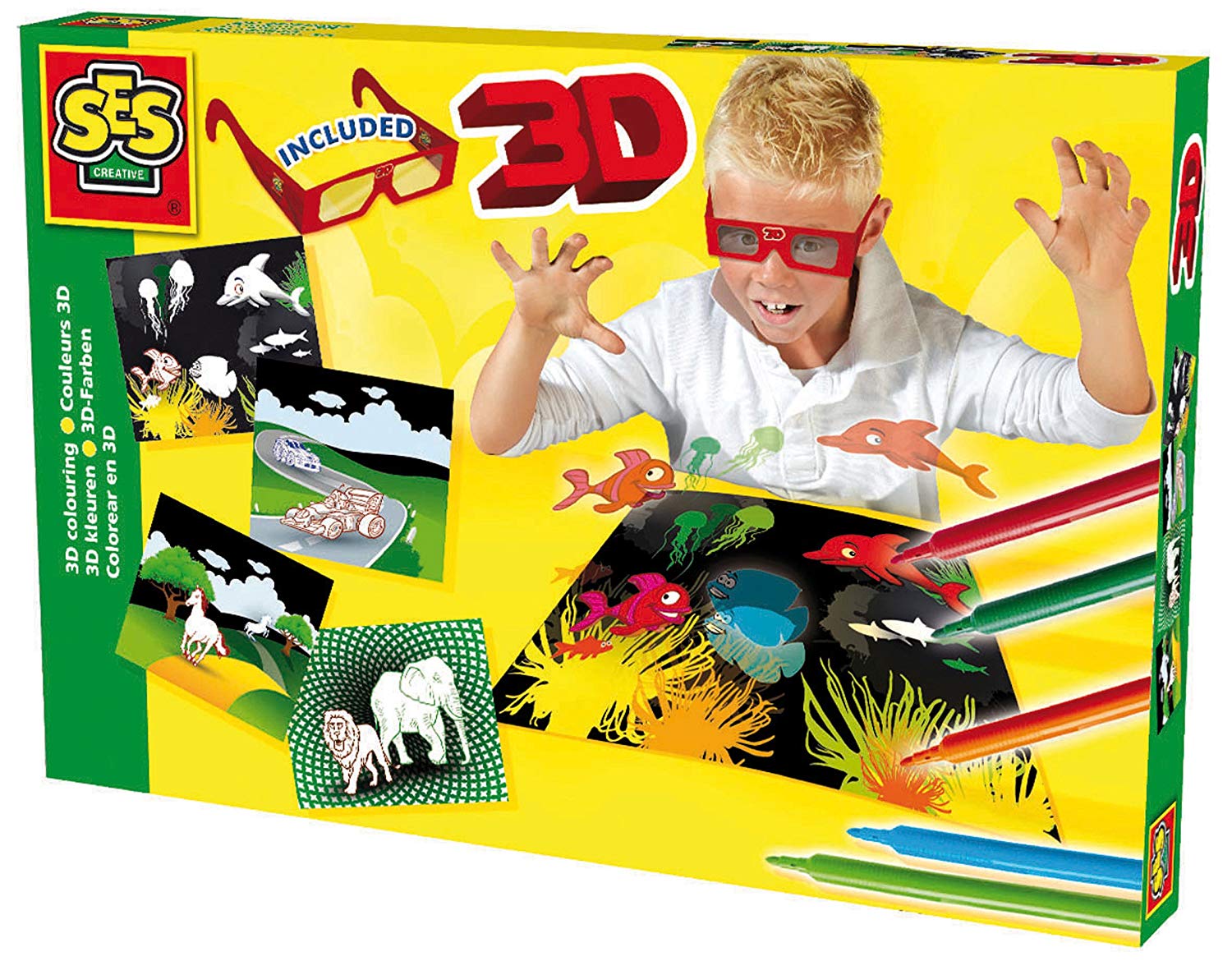 SES Creative Childrens D Colouring Set