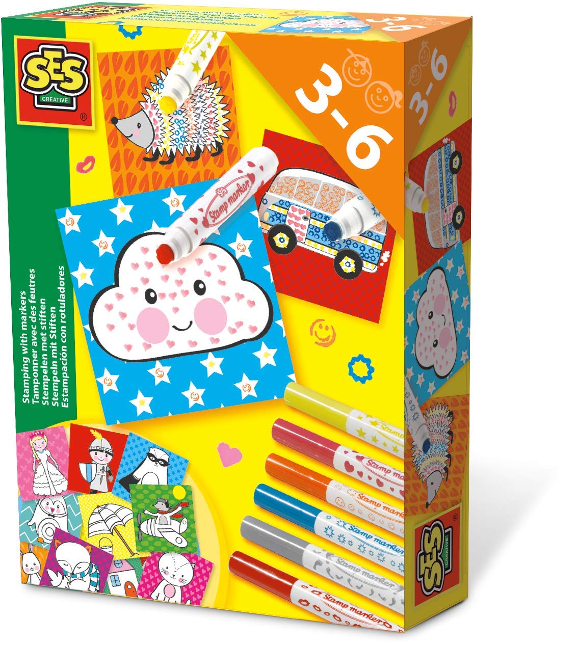 SES Creative Stamp On Pens
