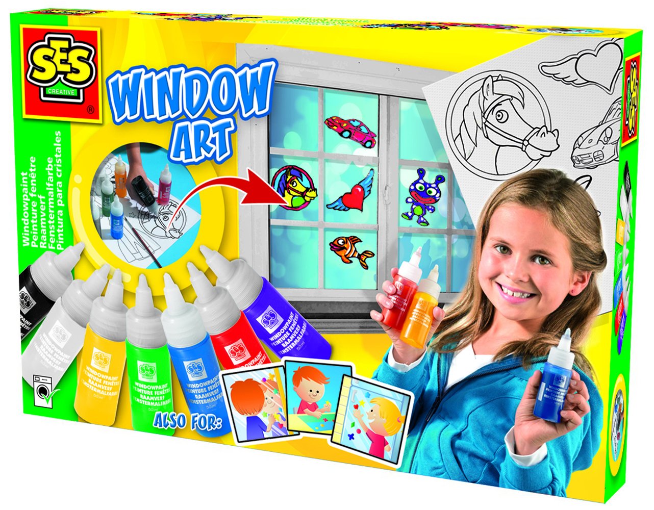 SES Creative Window Painting Set Pack Of