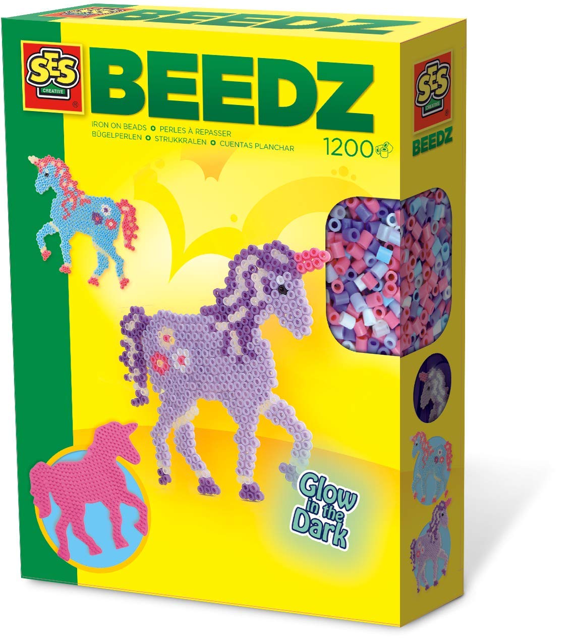 SES Creative Ses Fantasy Horses Iron On Beads Set