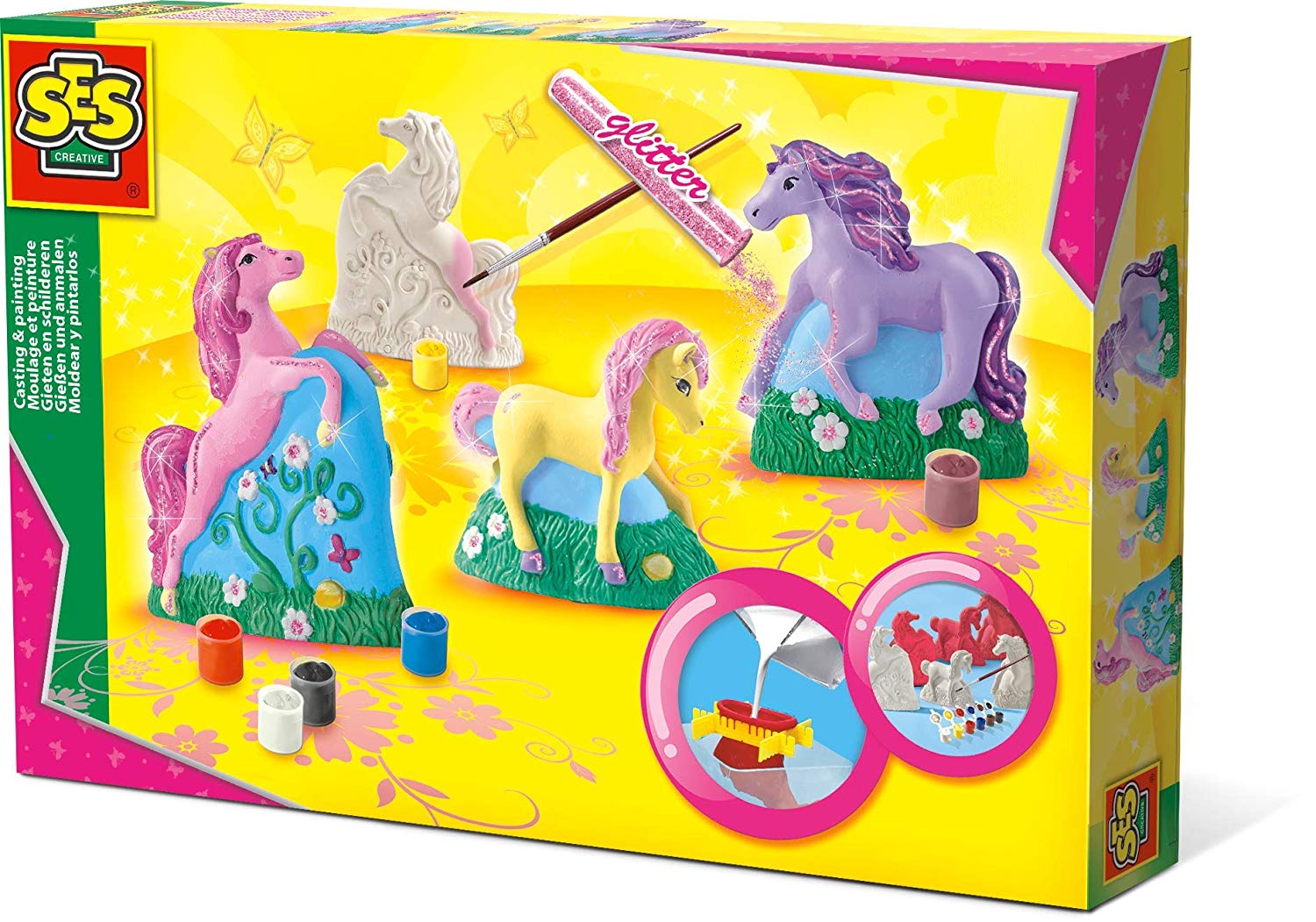 SES Creative Ses Horse Casting And Painting Set Multi Colour