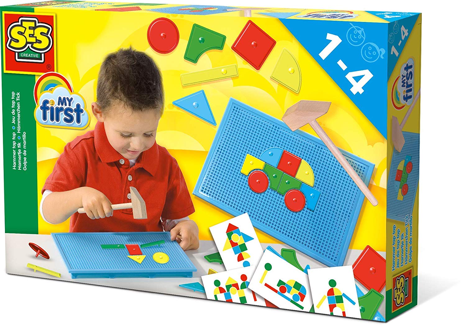 SES Creative Ses My First Hammer Tic Craft Multi Colour