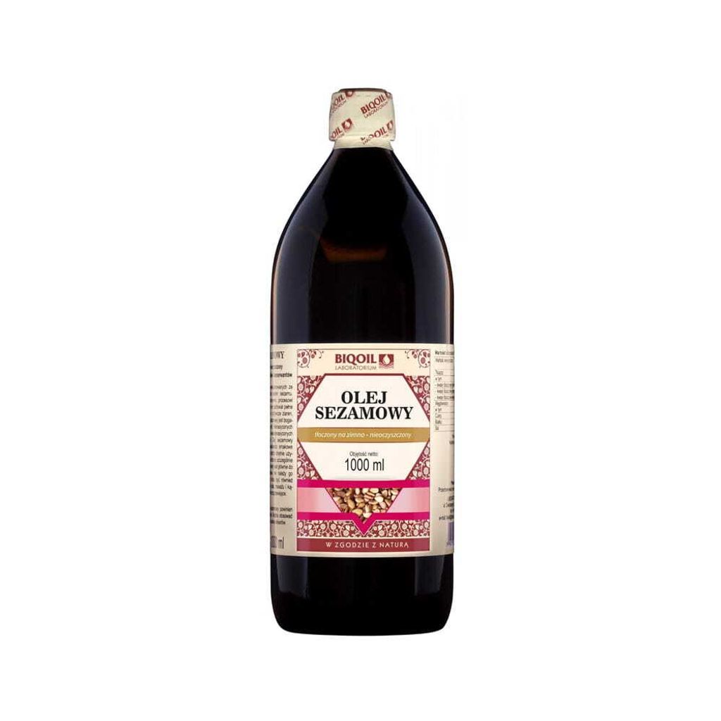 LABORATORIUM BIOOIL Sesame oil 1000 ml - BIOOIL