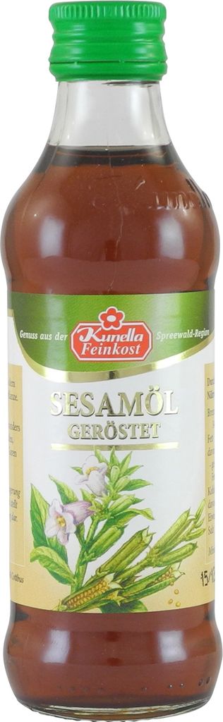Roasted sesame oil from Kunella Feinkost (100 ml)