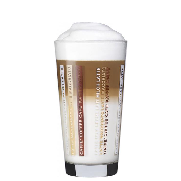 Bormioli Sestriere Bibita: Tumbler with 3-color decoration 37 cl, contents: 370 ml, D: 78 mm, H: 143 mm