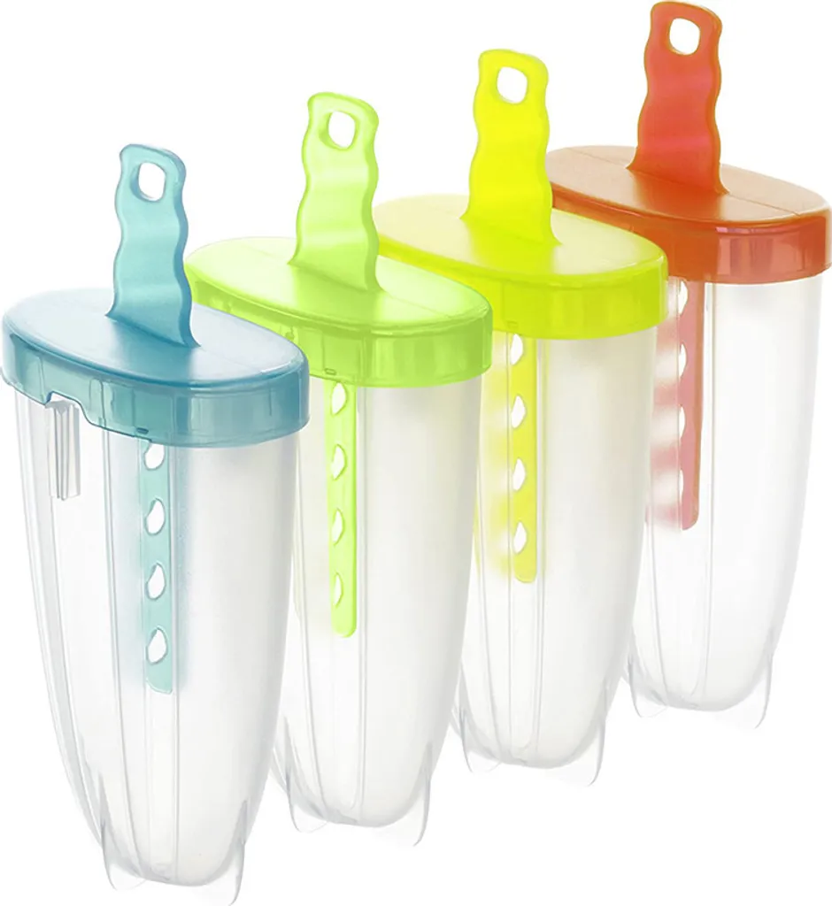 Rotho Set of 4 ice pops, WAVE design, color: multicolored
