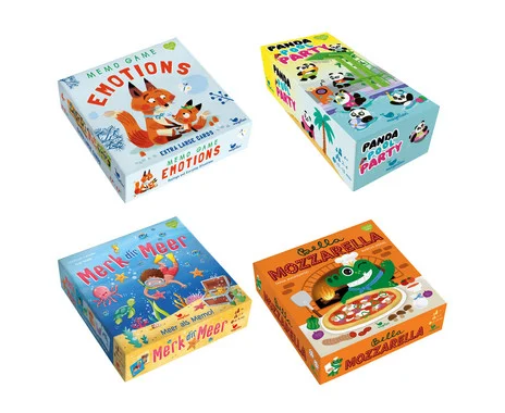 magellan Set of 4 learning games 1966g
