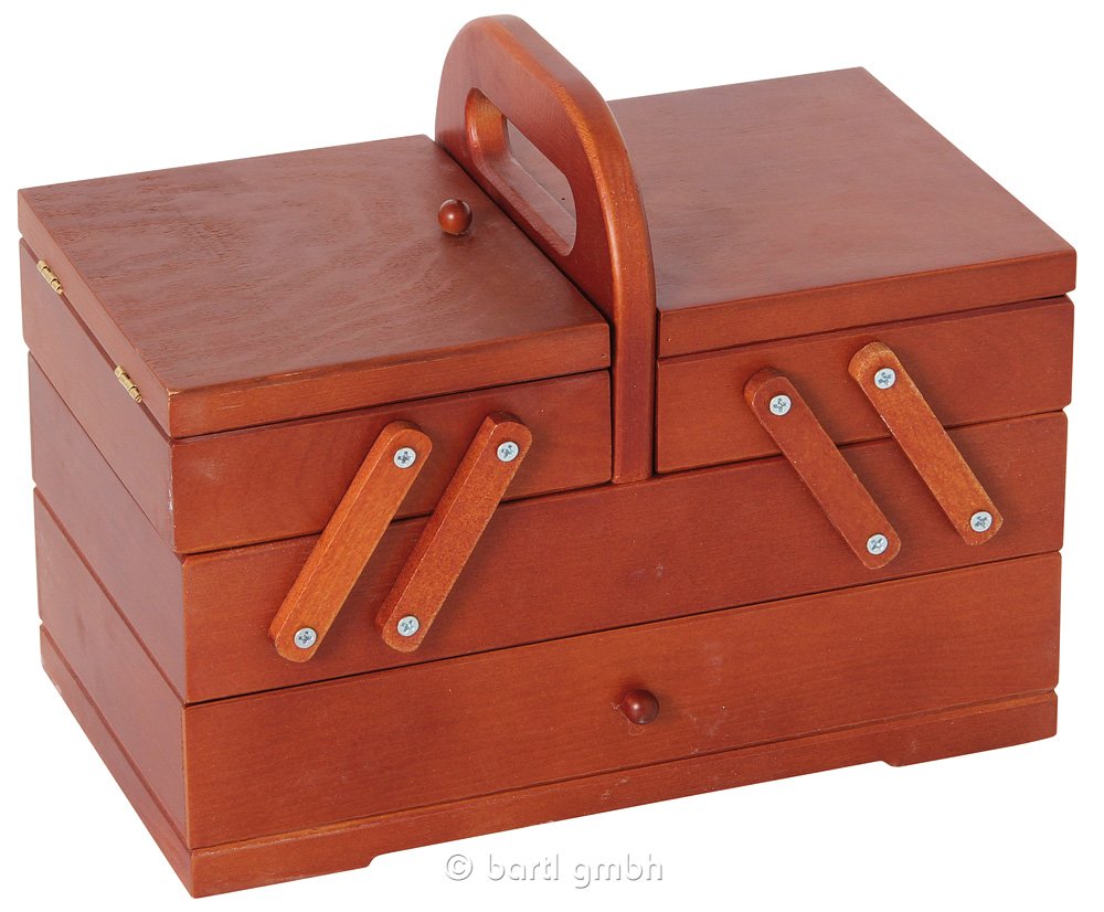 Sewing Box Small Brown 237