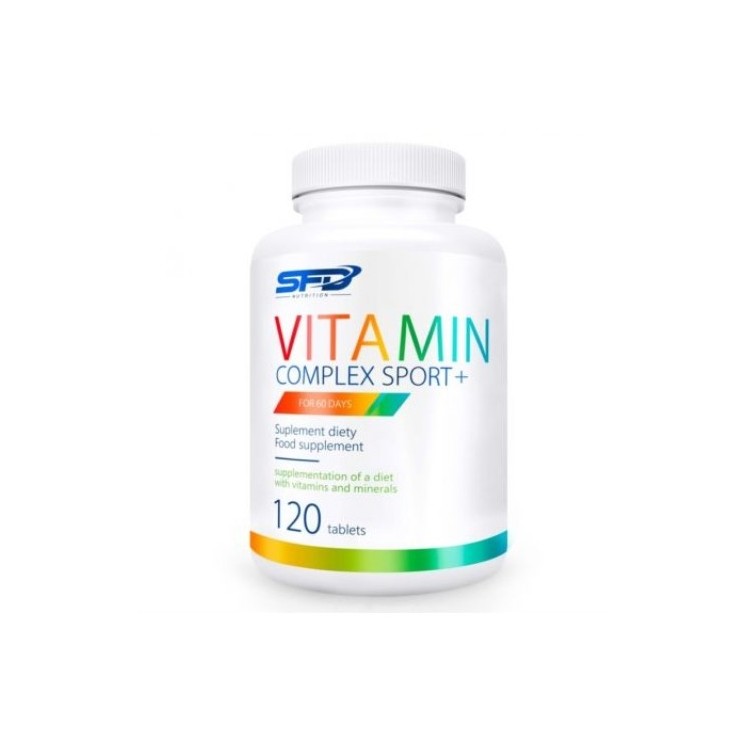 SFD Vitamin Complex Sport+ 120 tabletek, 120 capsules