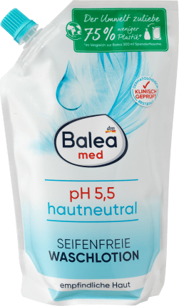 Balea MED Soap -free wash lotion, skin -neutral, refill pack, 500 ml