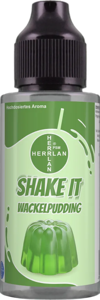 HERRLAN-PSM e.K. SHAKE IT Jelly Flavoring, highly concentrated food flavoring in a practical shaker bottle | HERRLAN - Quality 10 ml