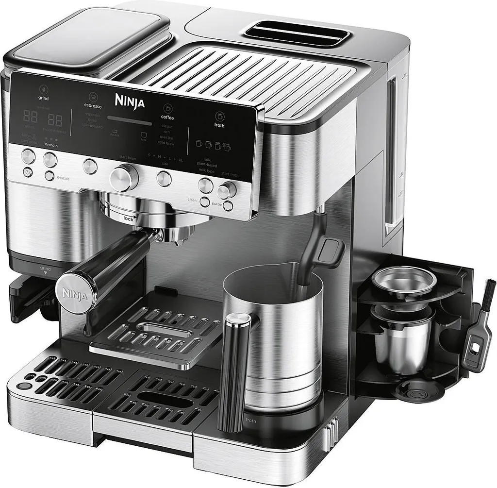 SharkNinja Ninja Luxe Café Premier ES601EU - Automatic coffee machine with milk frother 11.7 kg