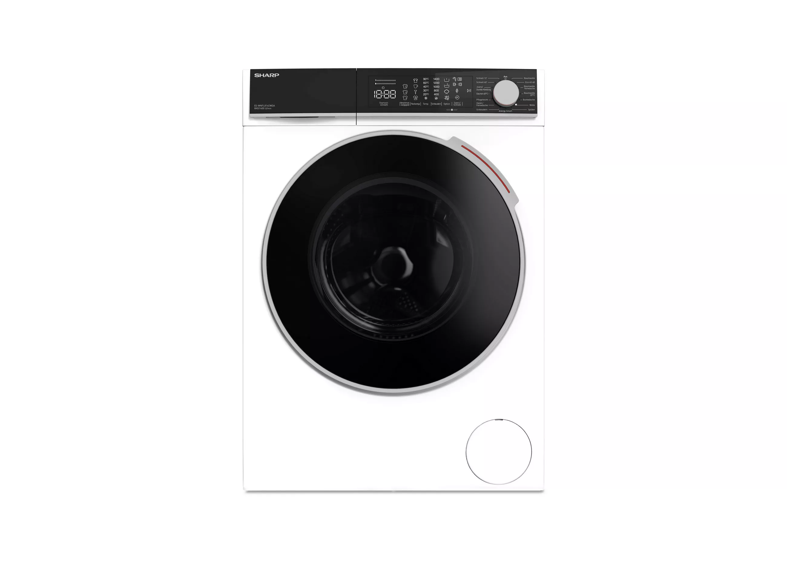 Sharp Washing Machine ES-WNFL814CWDA-DE