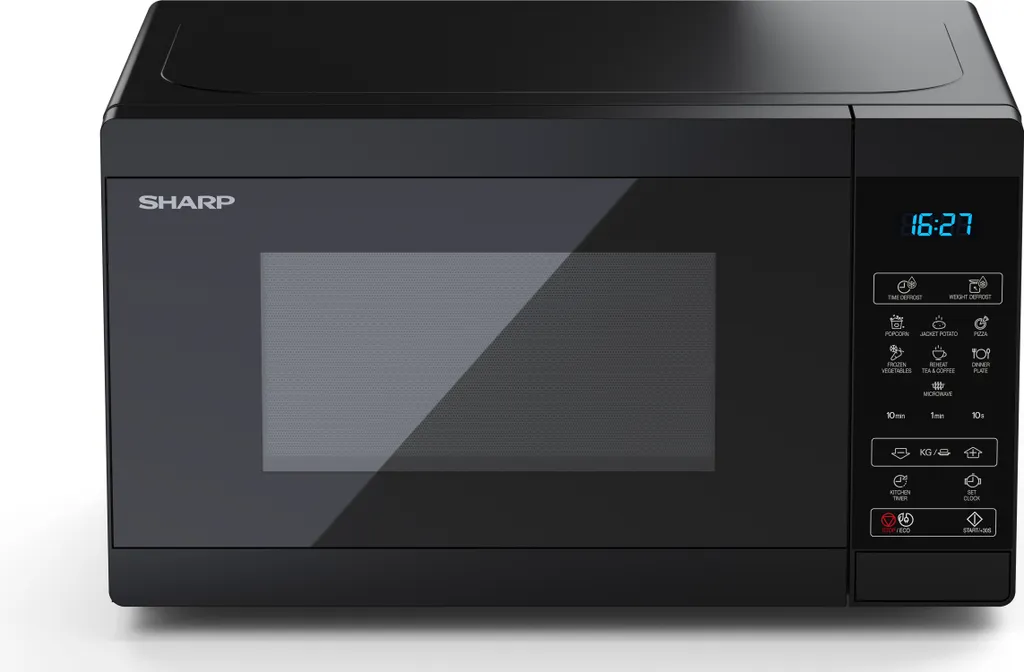 Sharp YC-MS02E-B - Microwave oven - 20 liters - 800 W
