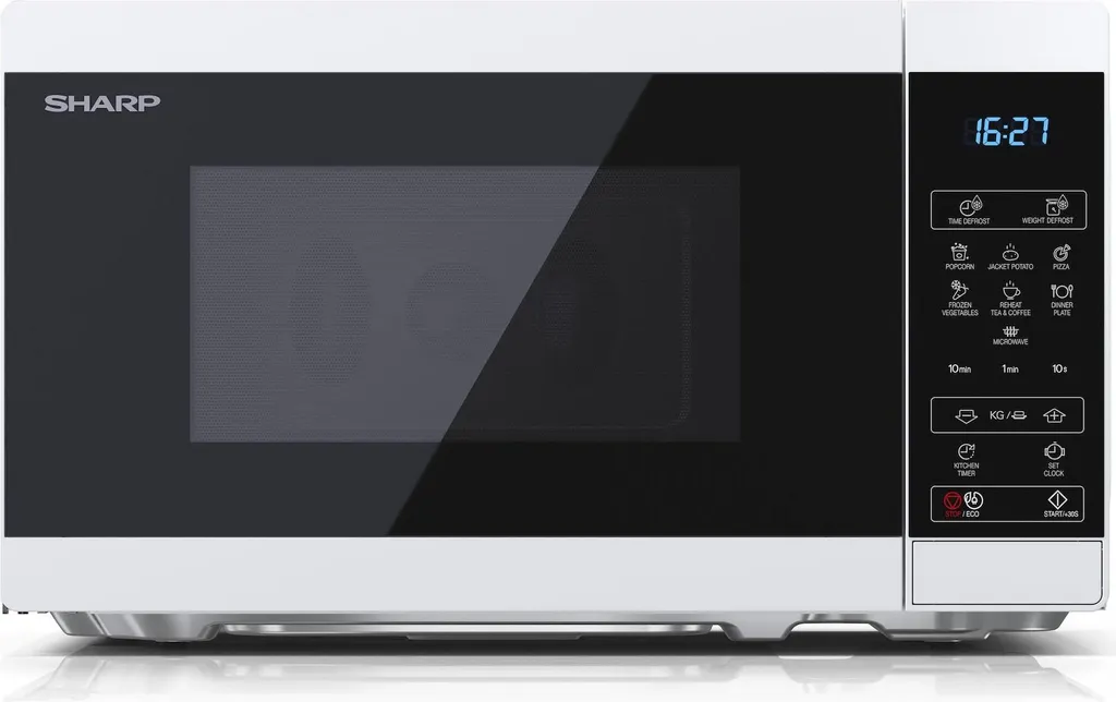 Sharp YC-MS02E-W - microwave - 20 liters - 800 W