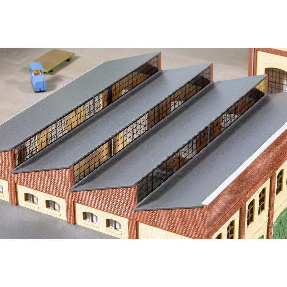 Auhagen Shed Roof Red
