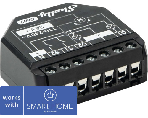 Shelly 2PM Gen 3 - Compatible with Smart Home by hornbach