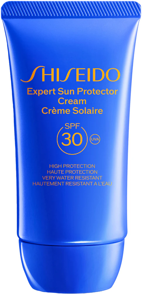 Shiseido Expert Sun Protector Cream SPF 30 waterproof facial tanning cream SPF 30