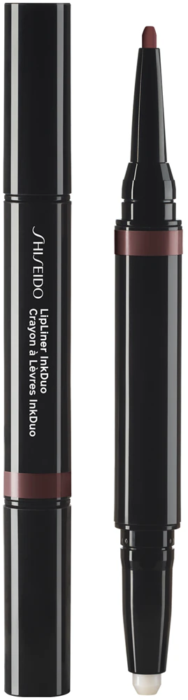 Shiseido LipLiner InkDuo Lipliner and lipstick duo with balm Farbton 12 Espresso 1,1 g