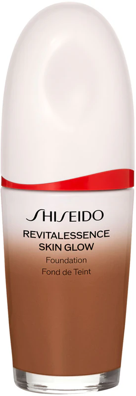 Shiseido Revitalessence Skin Glow Foundation Light make-up with brightening effect SPF 30 Farbton Copper 30 ml