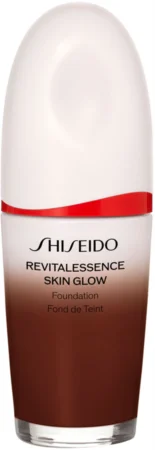 Shiseido Revitalessence Skin Glow Foundation Light make-up with brightening effect SPF 30 Farbton Mahogany 30 ml