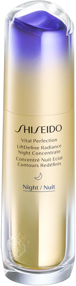 Shiseido Vital Perfection LiftDefine Radiance Night Concentrate night serum with lifting effect