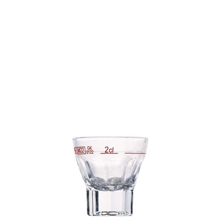 tableroc Shot Mannheim 3.7 cl with filling line 2 cl |-|, contents: 37 ml, D: 53 mm, H: 53 mm