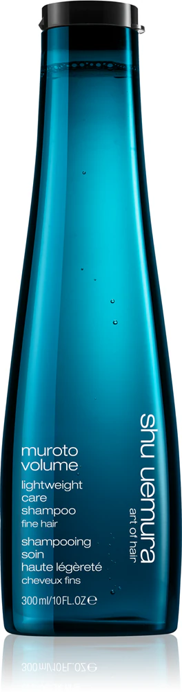 Shu Uemura Muroto Volume Shampoo for more hair volume for fine hair