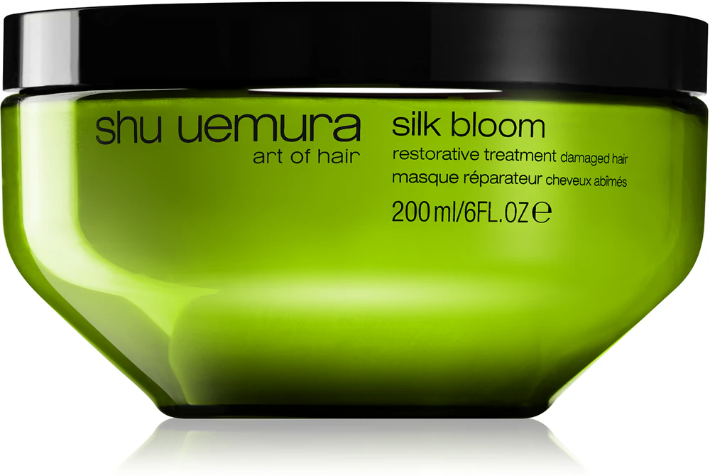 Shu Uemura Silk Bloom regenerating and renewing mask for damaged hair