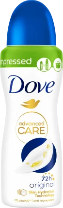 Dove Antipanspirant deospray Advanced Care Original Compressed, 100 ml