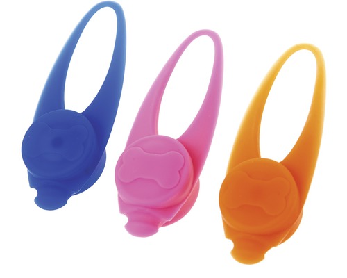 Safety tag Karlie Blinkys Silicon color, assorted colors