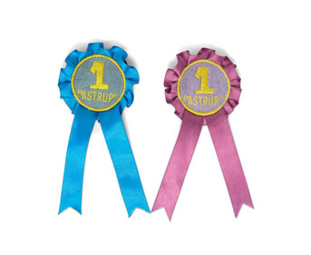 Winner's ribbons for horses, set of 2