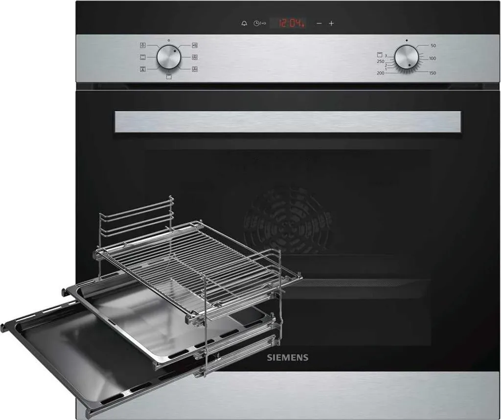 Siemens HB113FBS3 Oven Set Stainless Steel HB113FBS1 + HZ438301 Pull-Out System