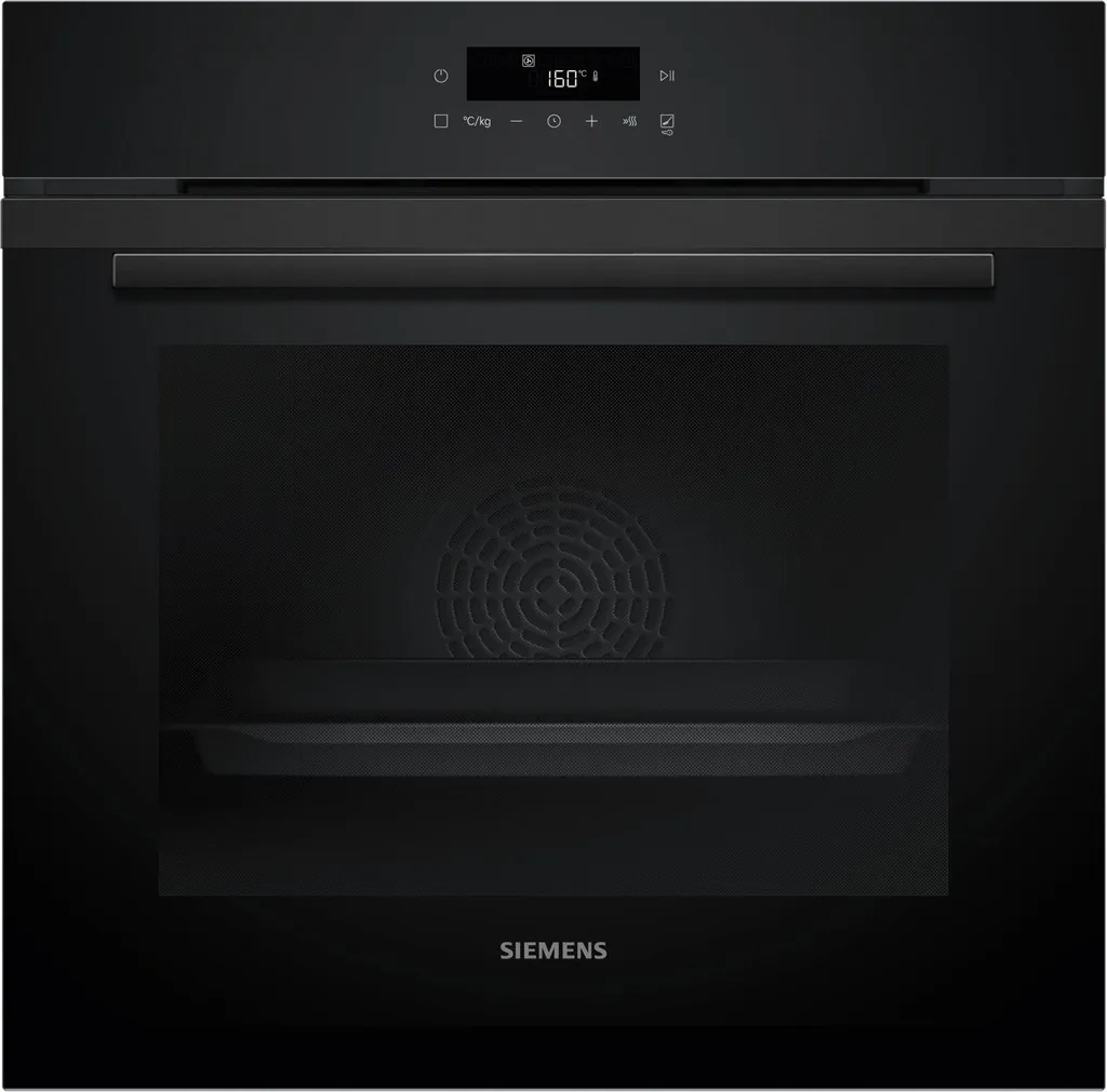 Siemens HB271ABB3 Pyrolytic Oven Deep Black Stainless Steel