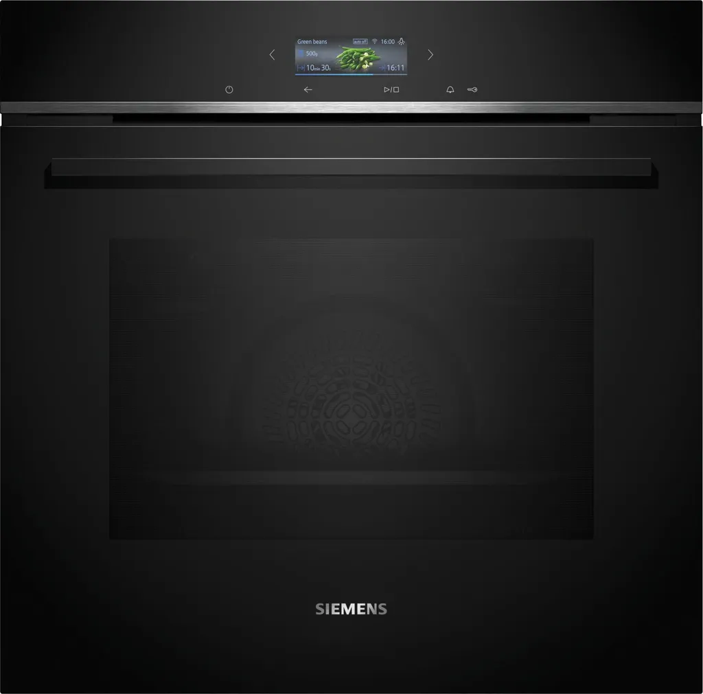 Siemens HB772A1B1, iQ700, built-in oven, 60 x 60 cm, black, stainless steel