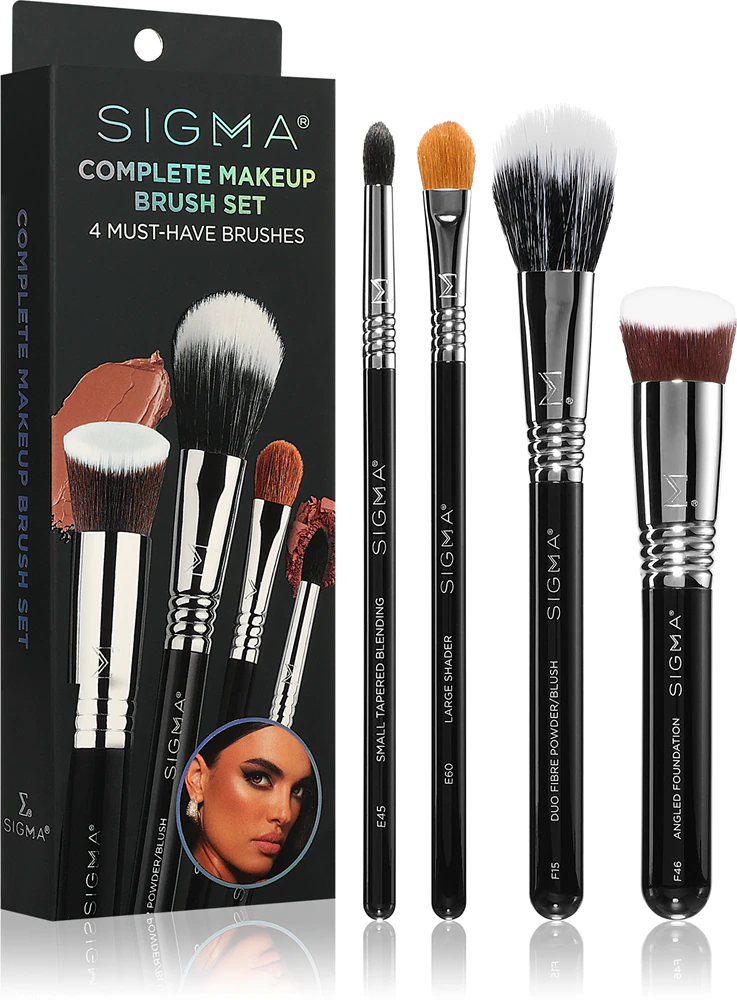 Sigma Beauty Brush Set Complete Makeup Brush Set (for a perfect look)