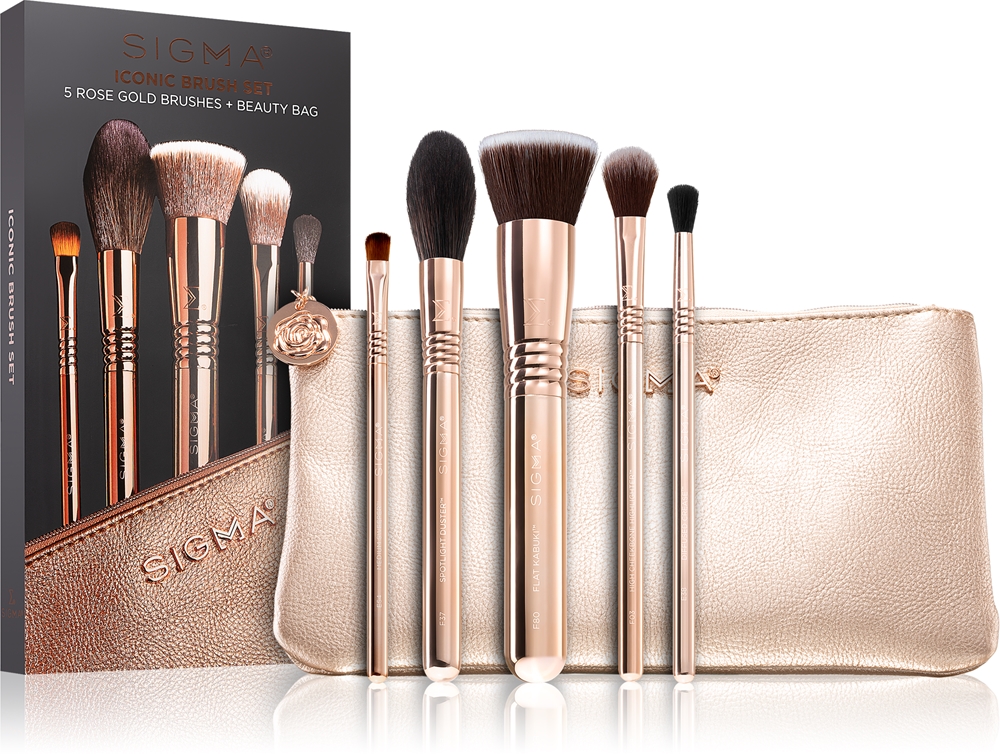 Sigma Beauty Brush Set Iconic brush set with bag