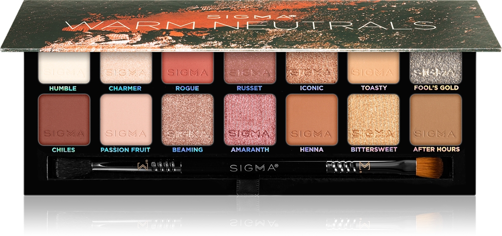 Sigma Beauty Warm Neutrals Eyeshadow Palette eyeshadow palette